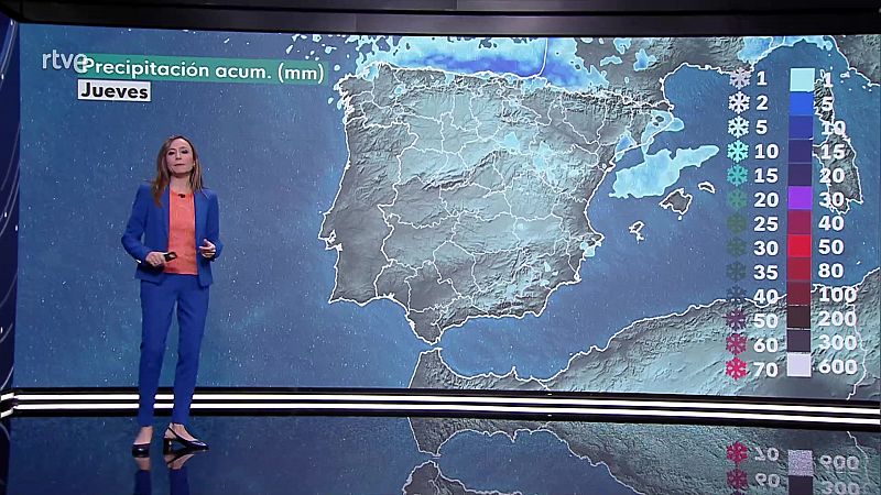 Temperaturas diurnas en notable descenso en el cuadrante noroeste peninsular, y en notable ascenso en el litoral mediterráneo - ver ahora