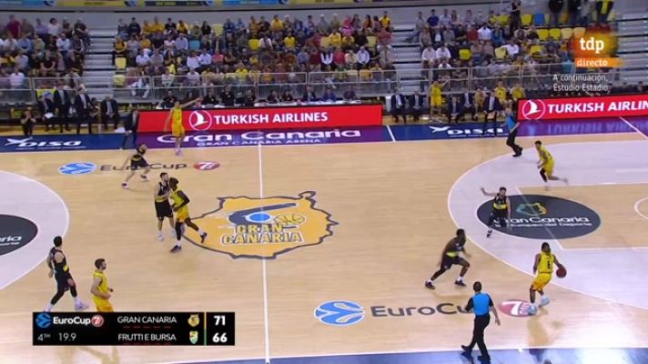 Baloncesto en RTVE - Gran Canaria y Joventut avanzan a cuartos de final de la Eurocup