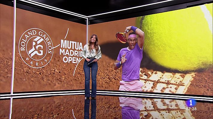 Telediario Matinal - Rafa Nadal, prácticamente descartado para el Conde de Godó