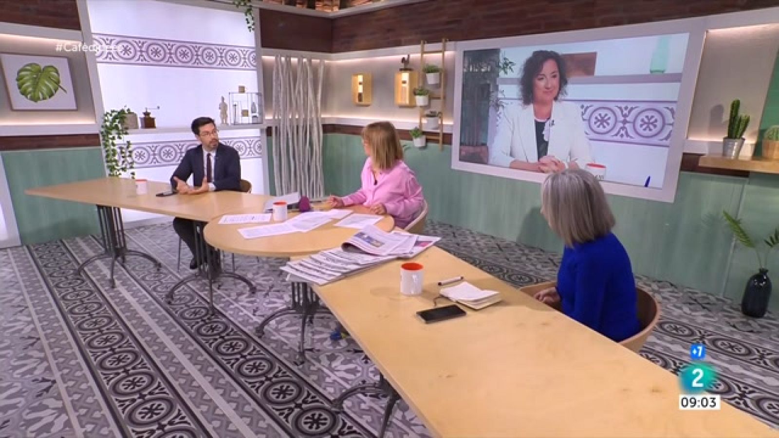 Alícia Romero, Rubén Sánchez i Mohammed Chaib