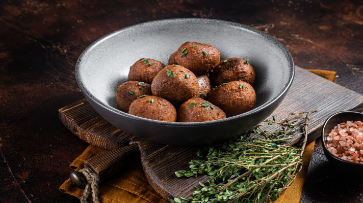 Recetas de hamburguesa y albóndigas sin carne