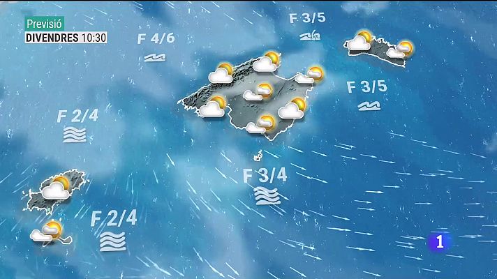 Informatiu Balear - El temps a les Illes Balears - 13/04/23