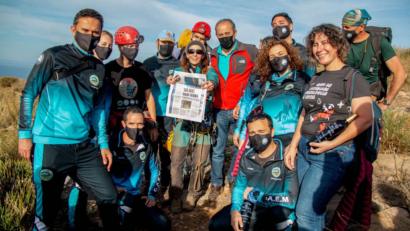 Beatriz Flamini, tras 500 días en una cueva: "No he pensado abandonar"