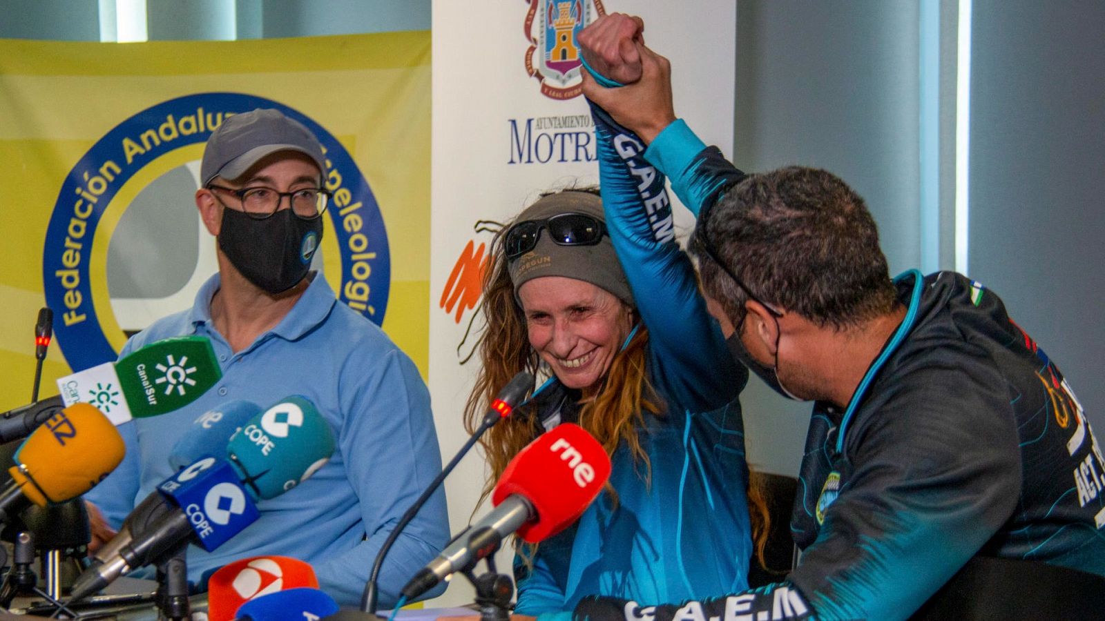 Beatriz Flamini habla tras salir de la cueva en la que ha estado 500 días: "Me he llevado muy bien conmigo misma"
