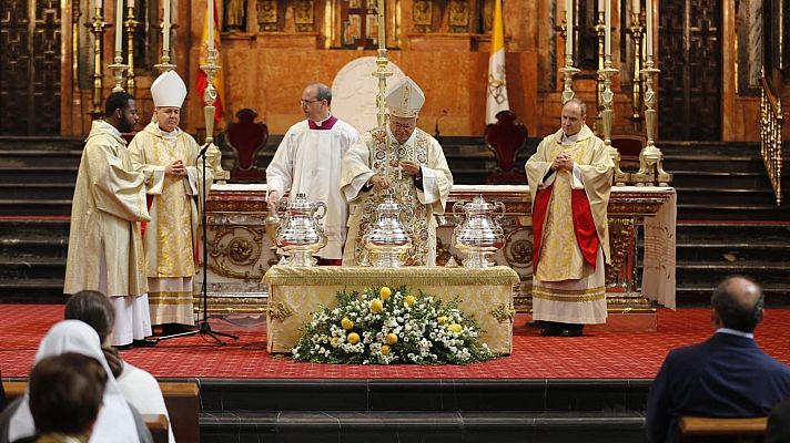 Telediario 1 - Las vocaciones sacerdotales caen en España al mínimo histórico