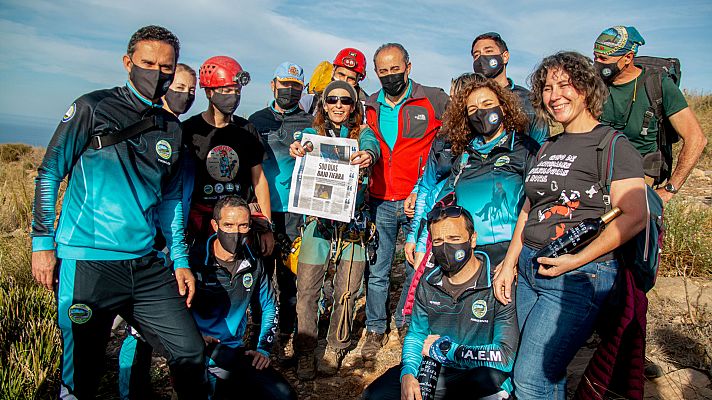 Telediario 1 - Beatriz Flamini: 500 días en el interior de una cueva
