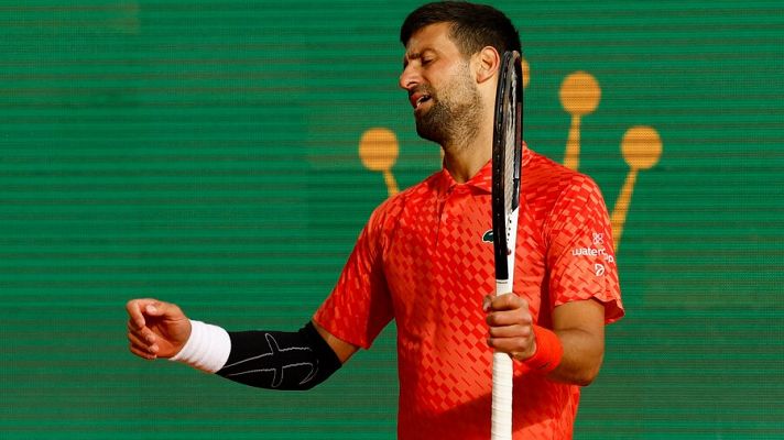 Djokovic, eliminado y desquiciado ante Musetti en Montercarlo