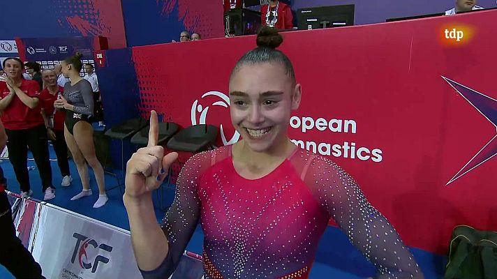  - Jessica Gadirova gana la final de 'all-around' en el Europeo de Gimnasia con este impresionante ejercicio de suelo