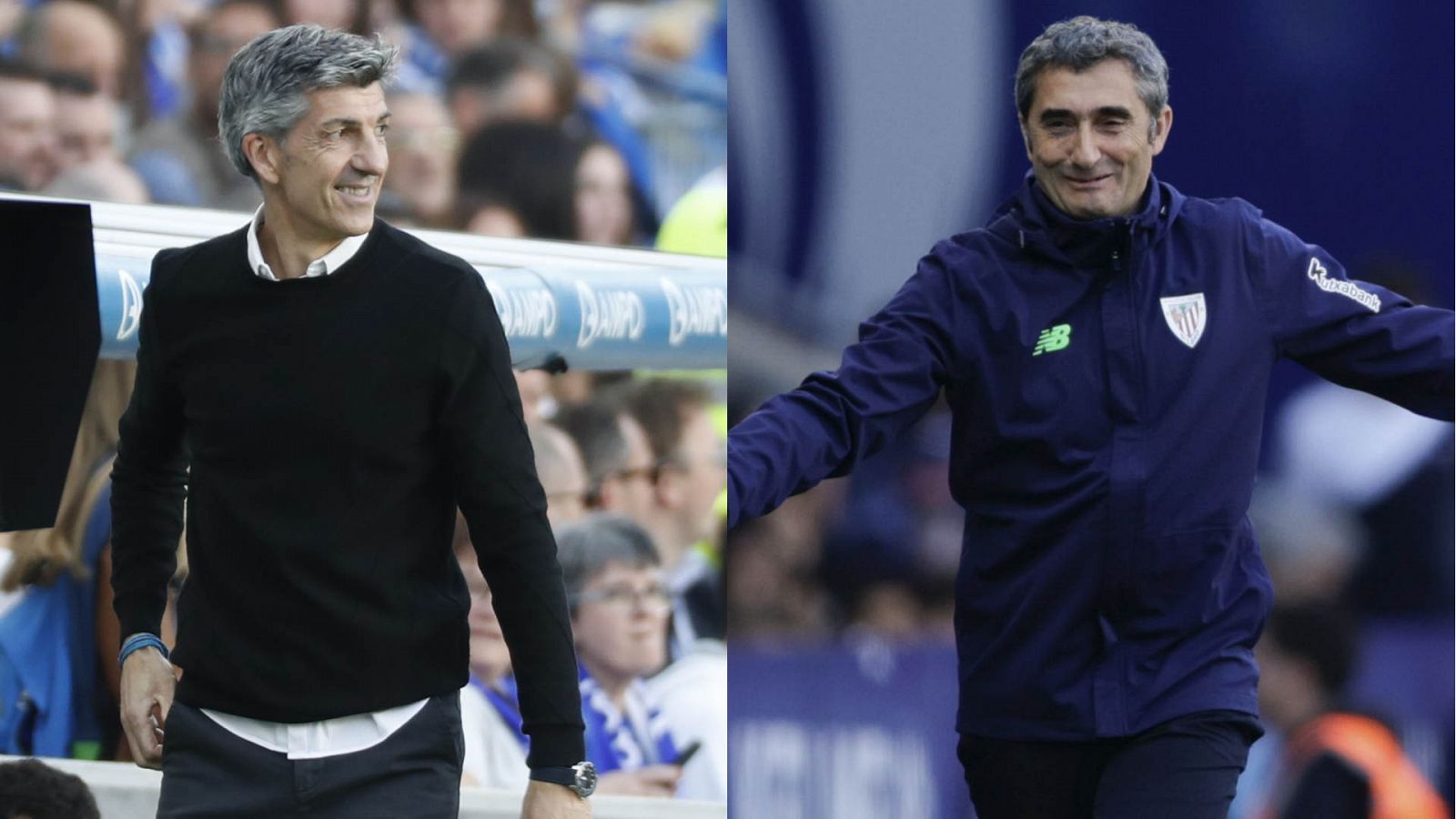 Athletic - Real Sociedad: los precedentes para Valverde e Imanol