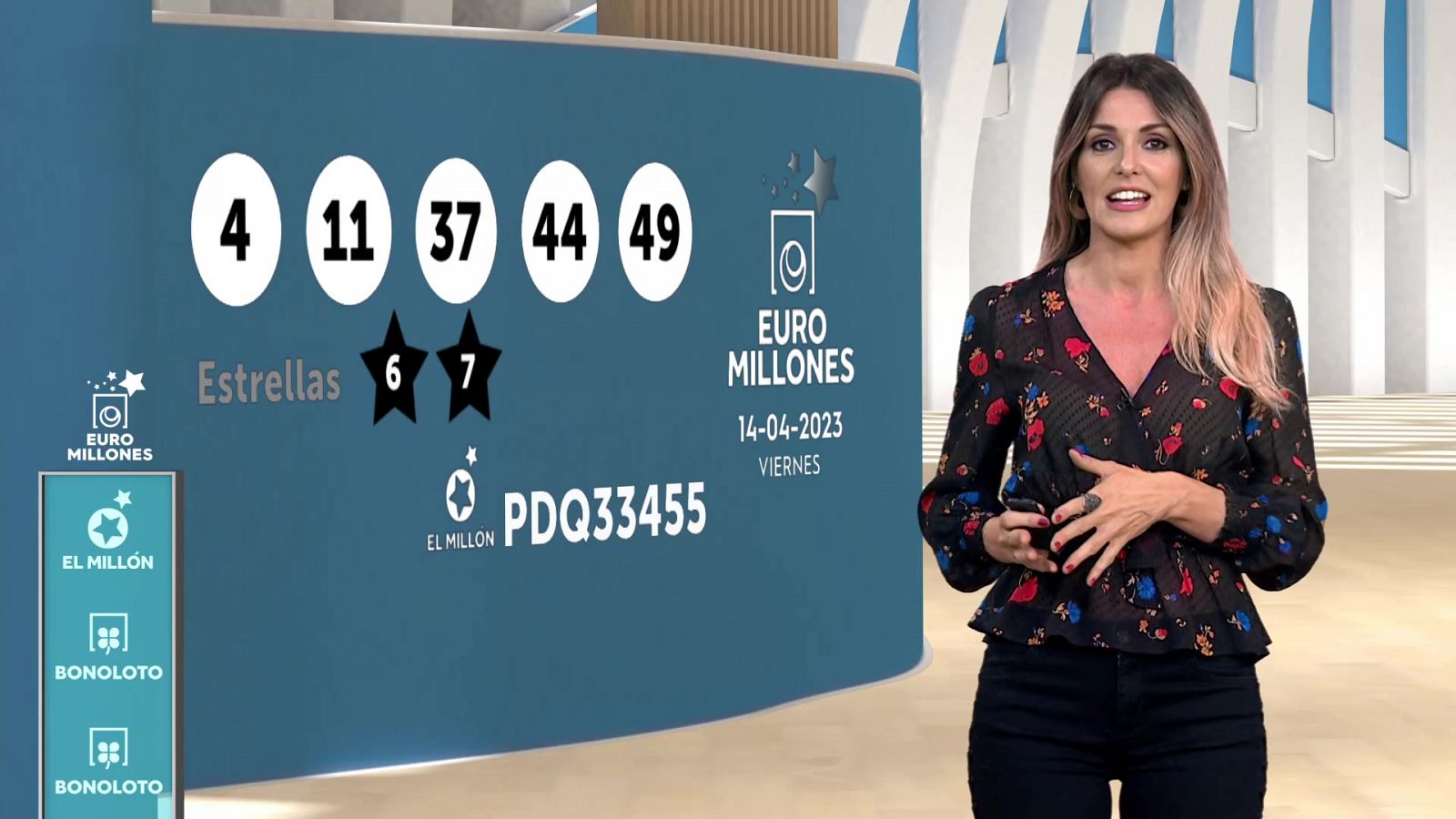 Sorteo de la Bonoloto y Euromillones del 14/04/2023 - ver ahora