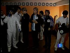 El codazo de Cristiano, versión carnavalera