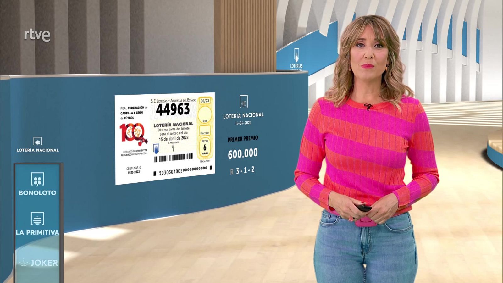 Sorteo de la Lotería Nacional del 15/04/2023 - ver ahora
