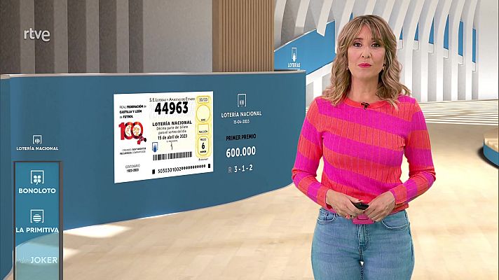 Loterías - Sorteo de la Lotería Nacional del 15/04/2023