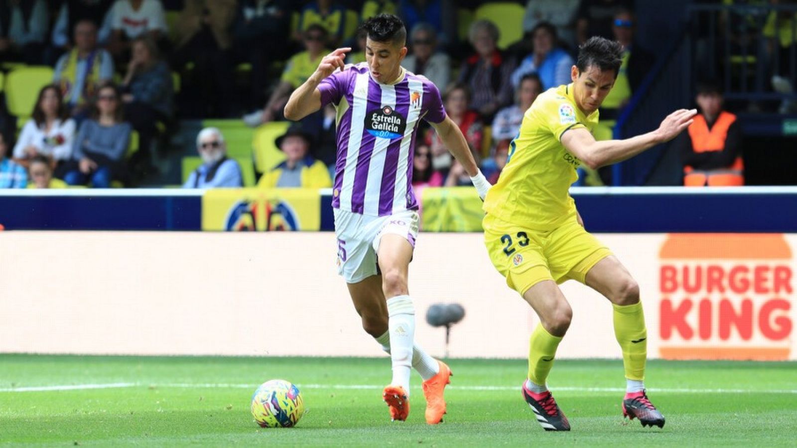 Cronología de villarreal club de fútbol contra real valladolid