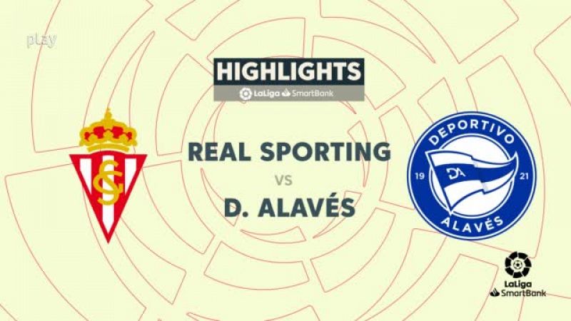 Sporting - Alavés: resumen del partido, 36ª jornada. Ver en RTVE Play