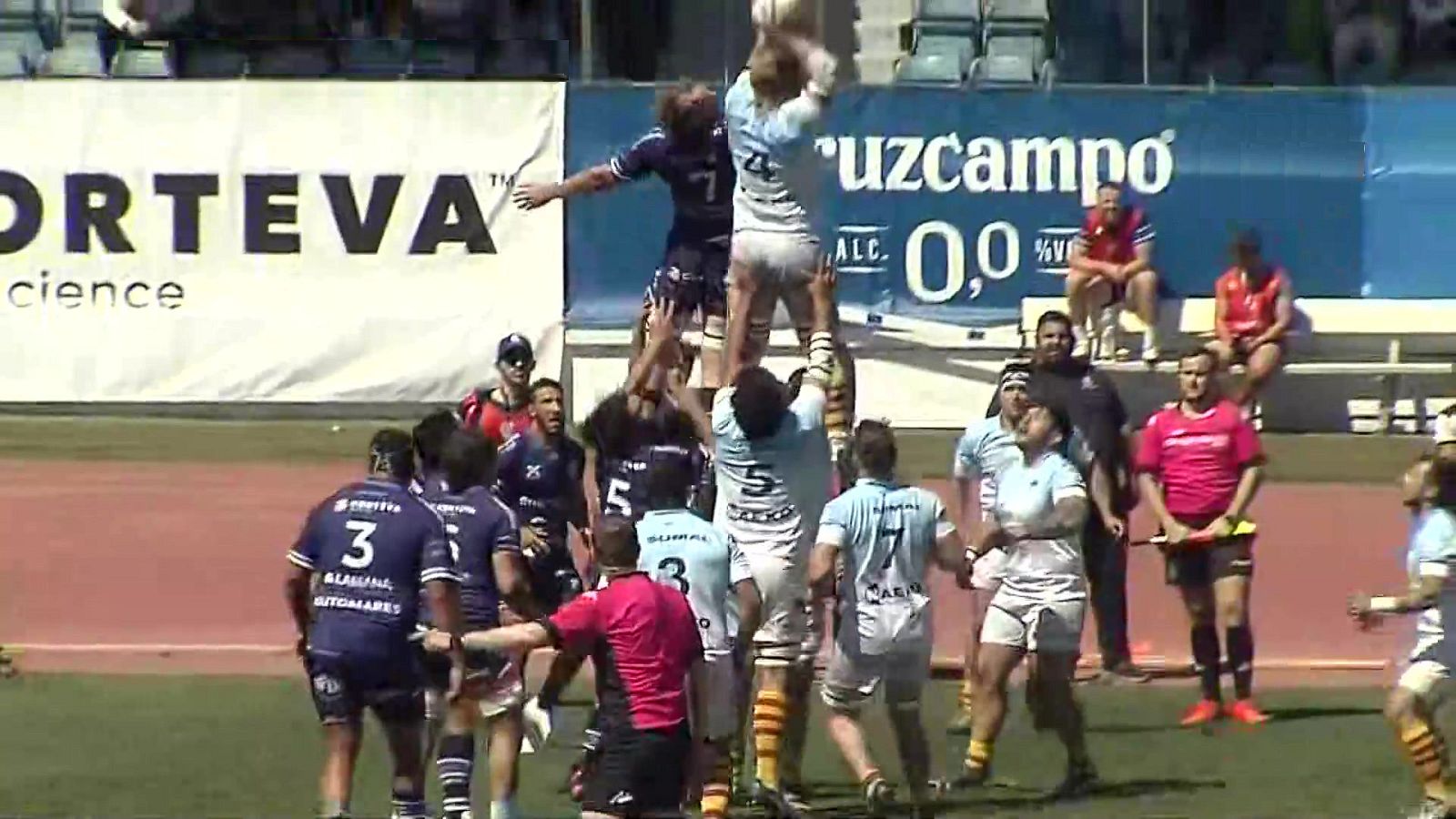 Rugby - Liga División de Honor. 18ª jornada: Ciencias Enerside - UE Santboiana - ver ahora