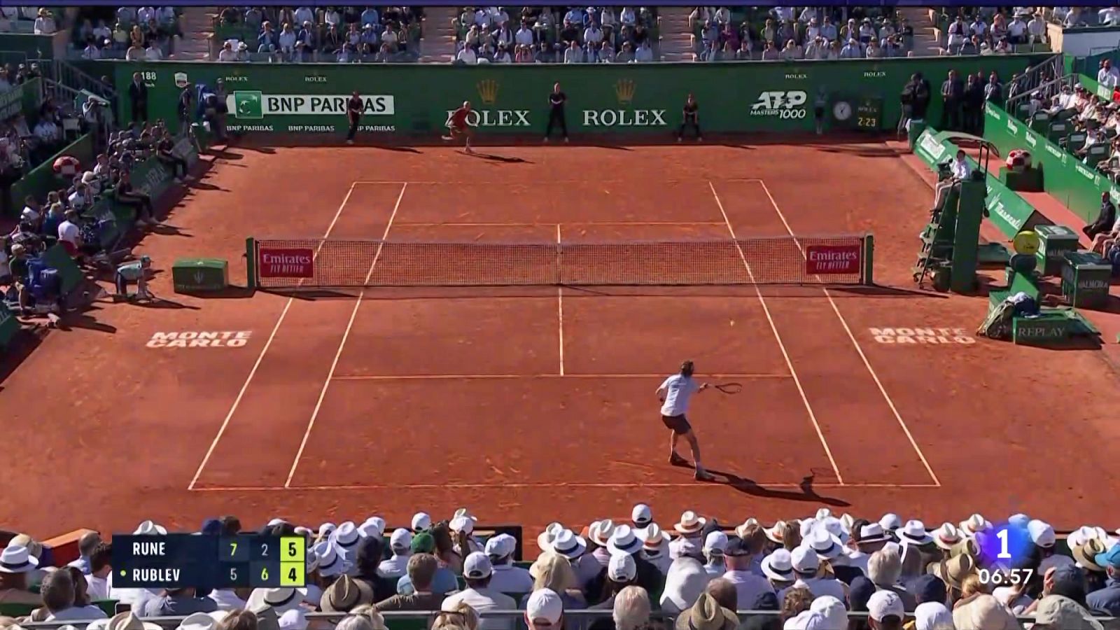 Andrey Rublev se proclama vencedor del Masters 1.000 de Montecarlo | Ver