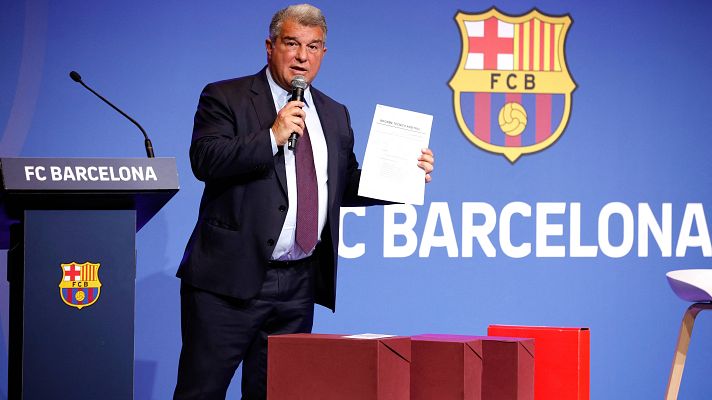Informativo 24h - Laporta: "Que se persone el Real Madrid es cinismo. Durante 70 años ha sido el equipo más favorecido"