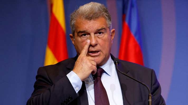 Informativo 24h - Laporta: "Tebas ha tenido una actuación irresponsable, poco prudente y mostrando falta de profesionalidad"