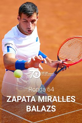 ATP 500 Trofeo Conde de Godó:  Zapata Miralles - Balazs