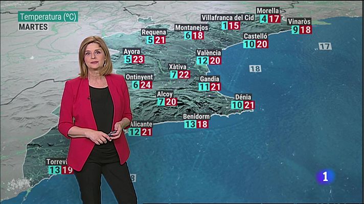 L'informatiu - Comunitat Valenciana - El tiempo en la Comunitat Valenciana 17/04/23