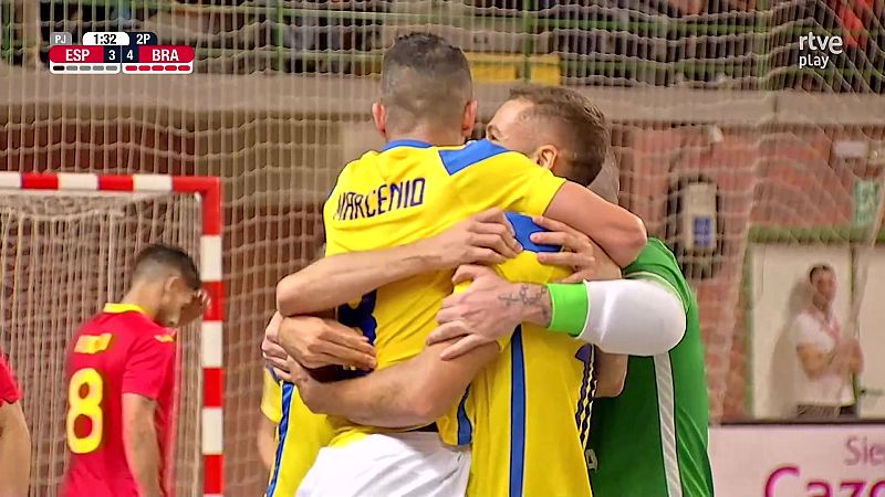 Fútbol Sala | Amistoso | España 4-5 Brasil