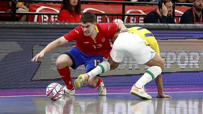 Fútbol Sala | Amistoso | España 4-5 Brasil