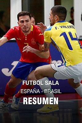  - Fútbol Sala | Amistoso | España 4-5 Brasil