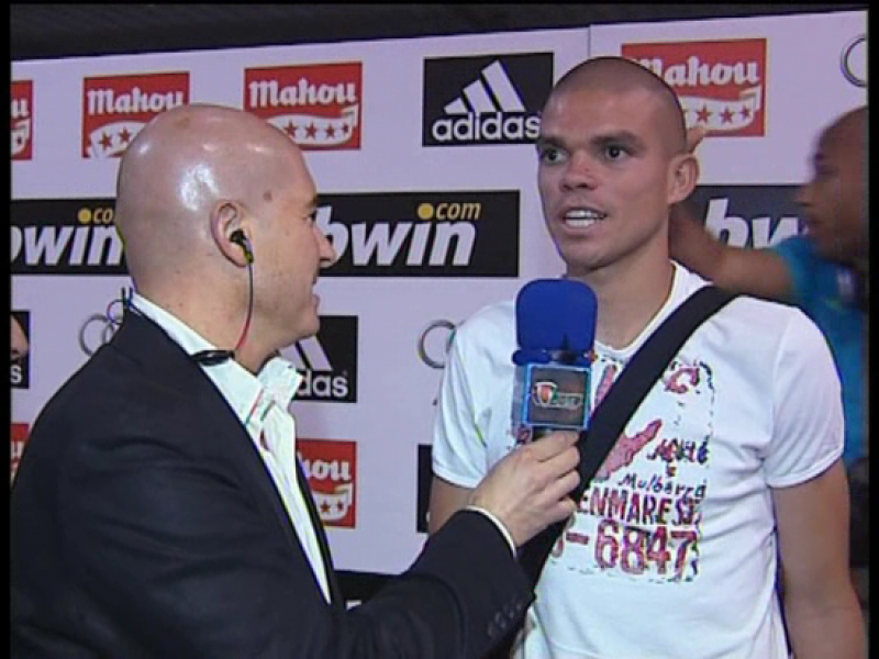 Pepe: 'Este triunfo es muy gratificante para nosotros'.
