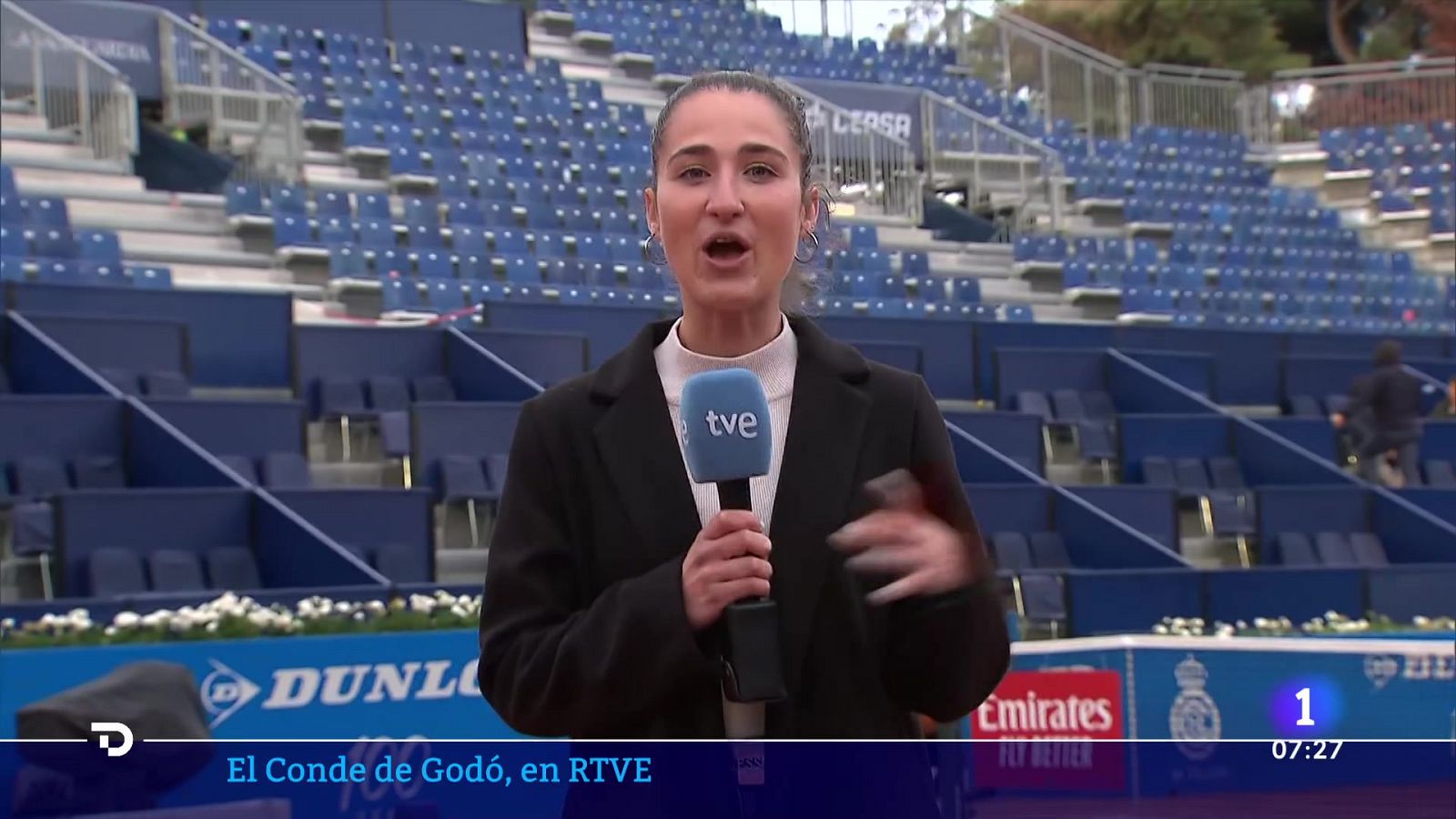 Carlos Alcaraz inicia ante Nuno Borges la defensa del Godó | Ver