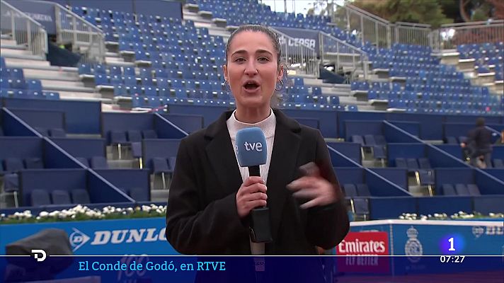 Carlos Alcaraz inicia ante Nuno Borges la defensa del Godó