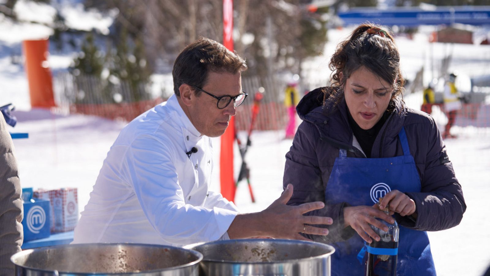 El chef Francis Paniego pierde los nervios en MasterChef