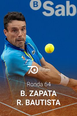Tenis - ATP 500 Trofeo Conde de Godó: Zapata - Bautista