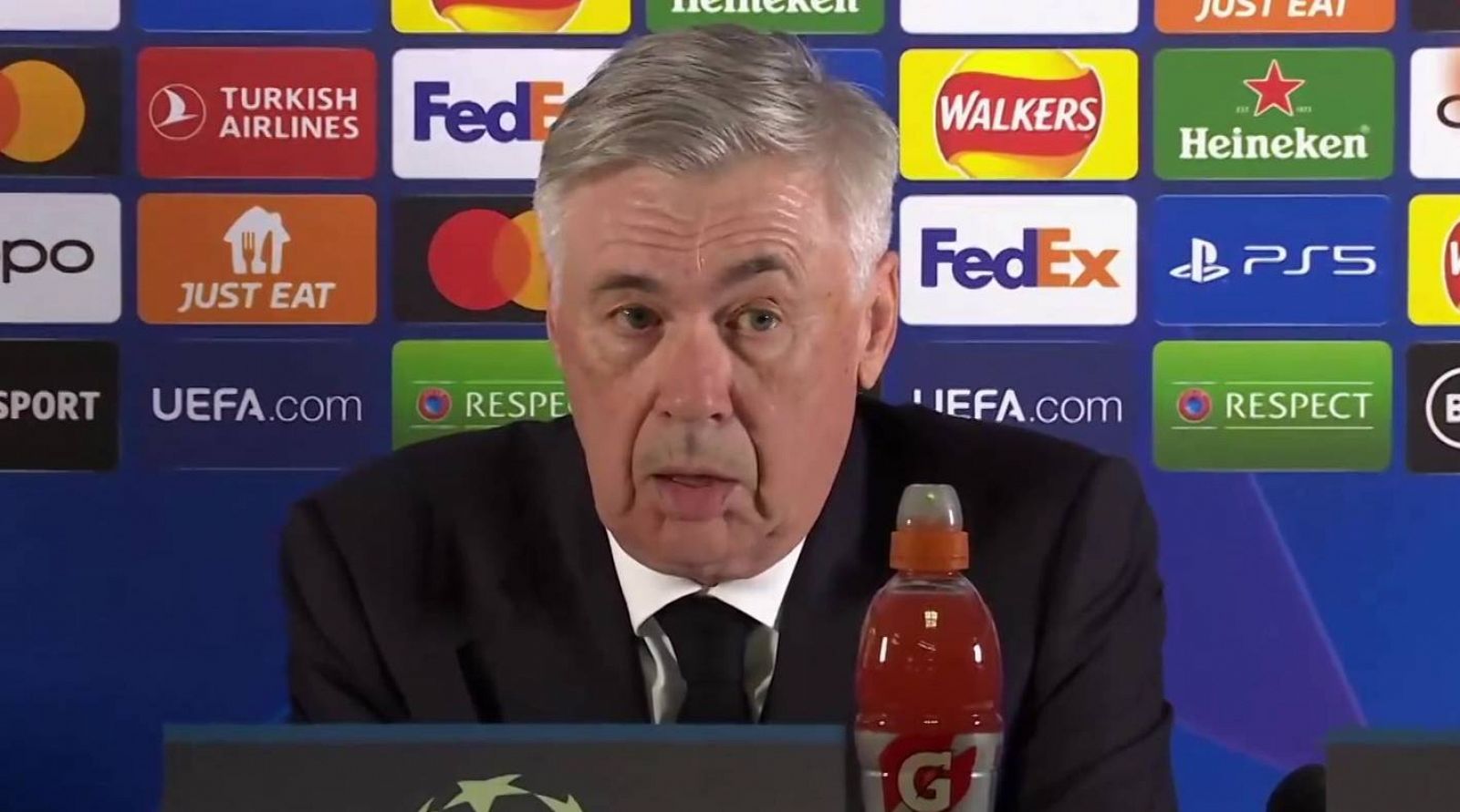 Ancelotti: "El equipo está a tope, muy motivado" - Estudio Estadio | Ver