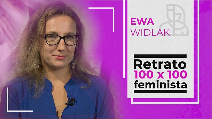 Retrato 100x100 feminista: Ewa Widlak 