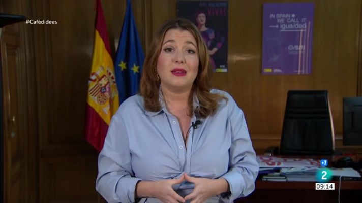 Cafè d'idees - Ángela Rodríguez: "El pacte PSOE-PP és decebedor"