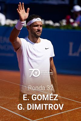 Tenis - ATP 500 Trofeo Conde de Godó: Gómez - Dimitrov