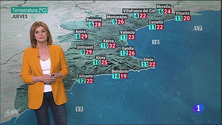 L'informatiu - Comunitat Valenciana - El tiempo en la Comunitat Valenciana 19/04/23