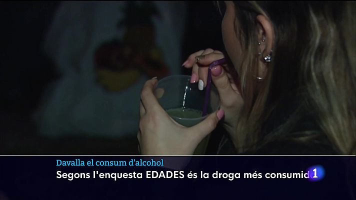 Davalla el consum d'alcohol