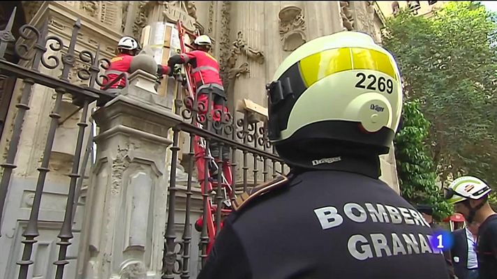 Noticias Andalucía - Simulacro terremoto en la Catedral de Granada