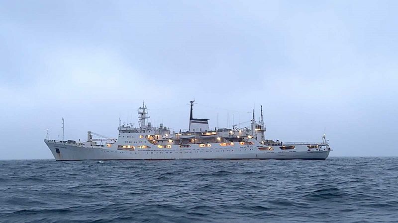 Los barcos camuflados de Rusia: espionaje en la sombra para planificar sabotajes en el mar del Norte