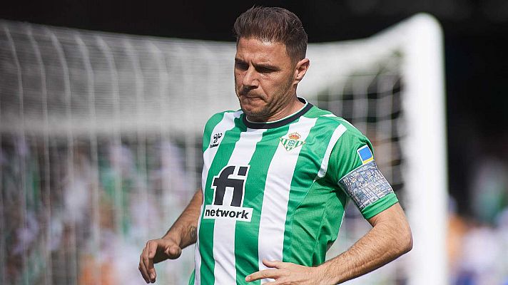 Betis: Se retira Joaquín, adiós a la finta y el sprint