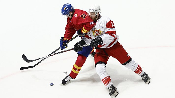 Hockey sobre hielo - Campeonato Mundo. División II Grupo A: España - Georgia