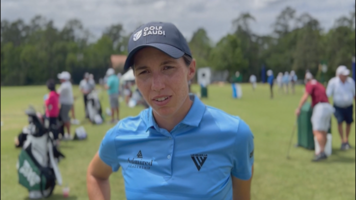 Carlota Ciganda ante el primer grande de la temporada: "La Solheim está en mi cabeza, pero no me obsesiona"