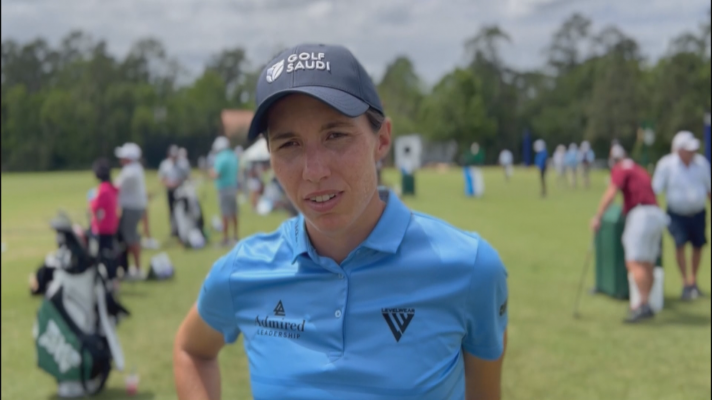 Golf - Carlota Ciganda ante el primer grande de la temporada: "La Solheim está en mi cabeza, pero no me obsesiona"