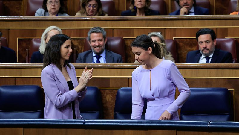 El PSOE saca adelante la reforma del 'sí es sí' con el PP y el rechazo crítico de Unidas Podemos y Montero: "Es un día muy triste"