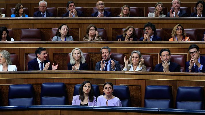 El Congreso aprueba la reforma de la ley del 'solo sí es sí' con los votos de PSOE, PP, PNV y Cs