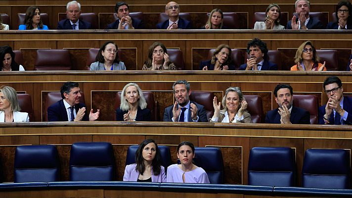Informativo 24h - El Congreso aprueba la reforma de la ley del 'solo sí es sí' con los votos de PSOE, PP, PNV y Cs