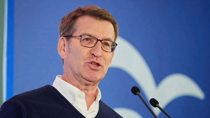 Informativo 24h - Feijóo acusa a Sánchez de no votar la reforma del 'sí es sí' para no "soportar la vergüenza" de ver "roto a su Gobierno"