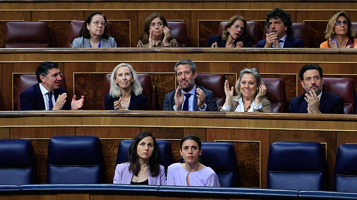 La reforma del 'sí es sí' sale adelante con los votos del PP y se agrieta la coalición